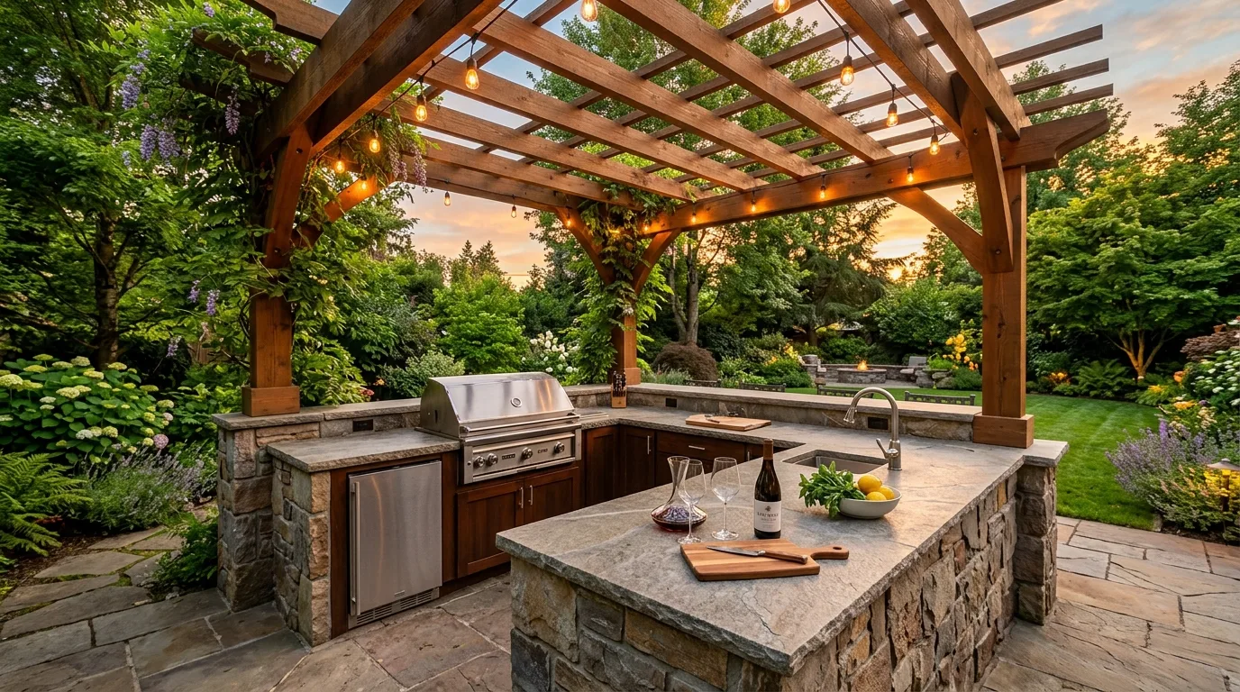 15 Ultimate Outdoor Kitchen Ideas for the Perfect Backyard Cooking Space