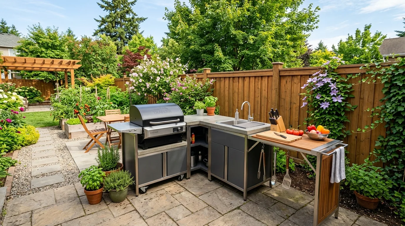 7. Layer texture so the setup feels grounded