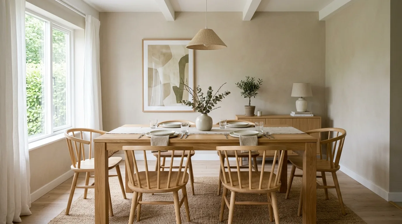 4. Bring in lighting that flatters the finish