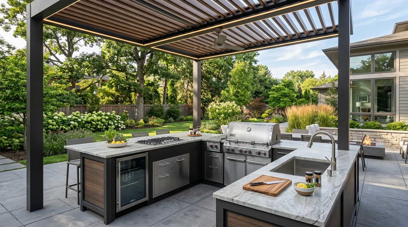 3. Use finishes that still feel warm and inviting